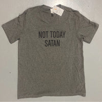 NOT TODAY SATAN v-neck tee